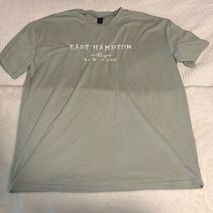 Sage green oversized shirt